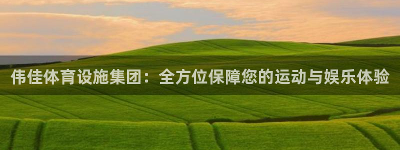 意昂体育4招商电话：伟佳体育设施集团：全方位保障您的