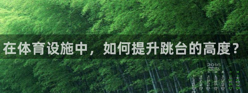 意昂体育4官方客服电话：在体育设施中，如何提升跳台的