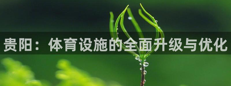 意昂体育4平台是正规平台吗安全吗：贵阳：体育设施的全