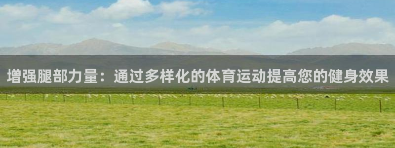 德国意昂4集团：增强腿部力量：通过多样化的体育运动提